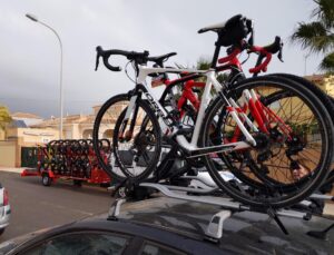 Guía transportar bicicleta coche